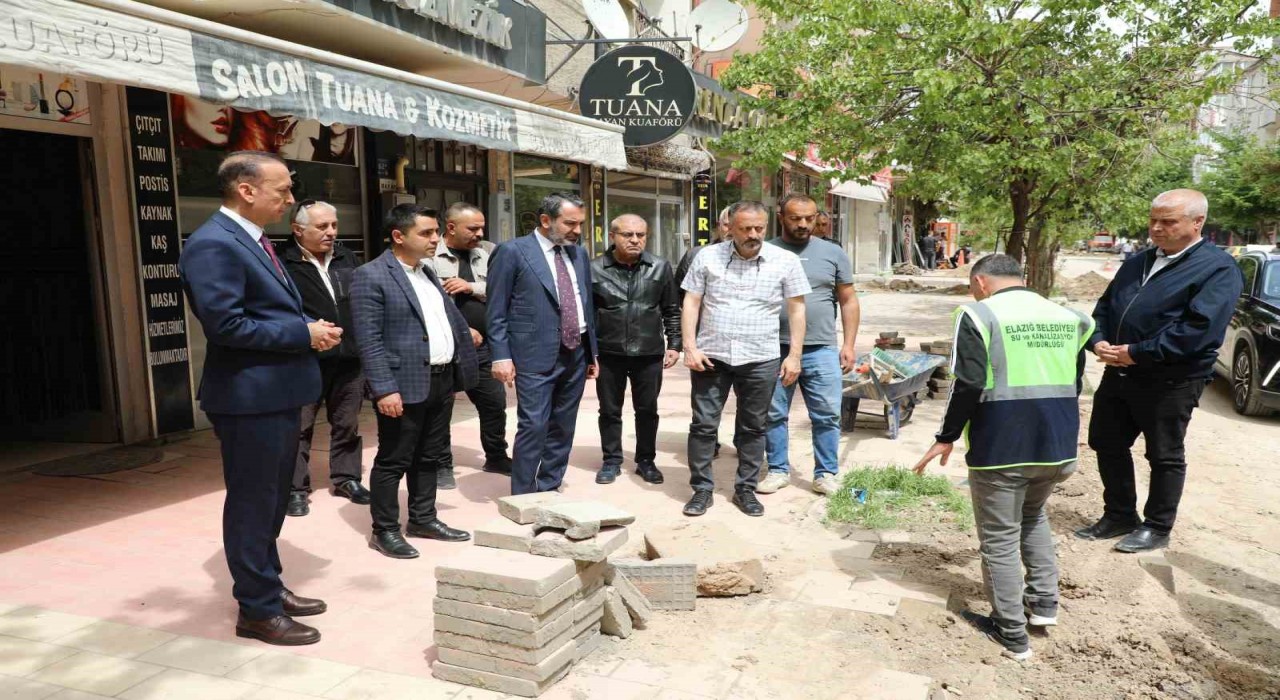 Başkan Şerifoğulları, Elazığımız için bütün birimlerimizle yoğun mesai harcamaya devam ediyoruz
