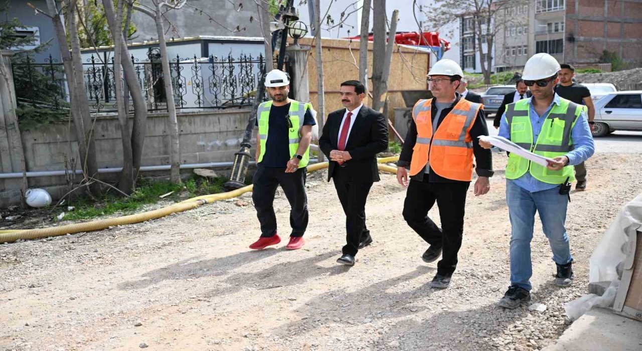 Başkan Taşkın: Malatyanın yeni yüzü burada yükseliyor