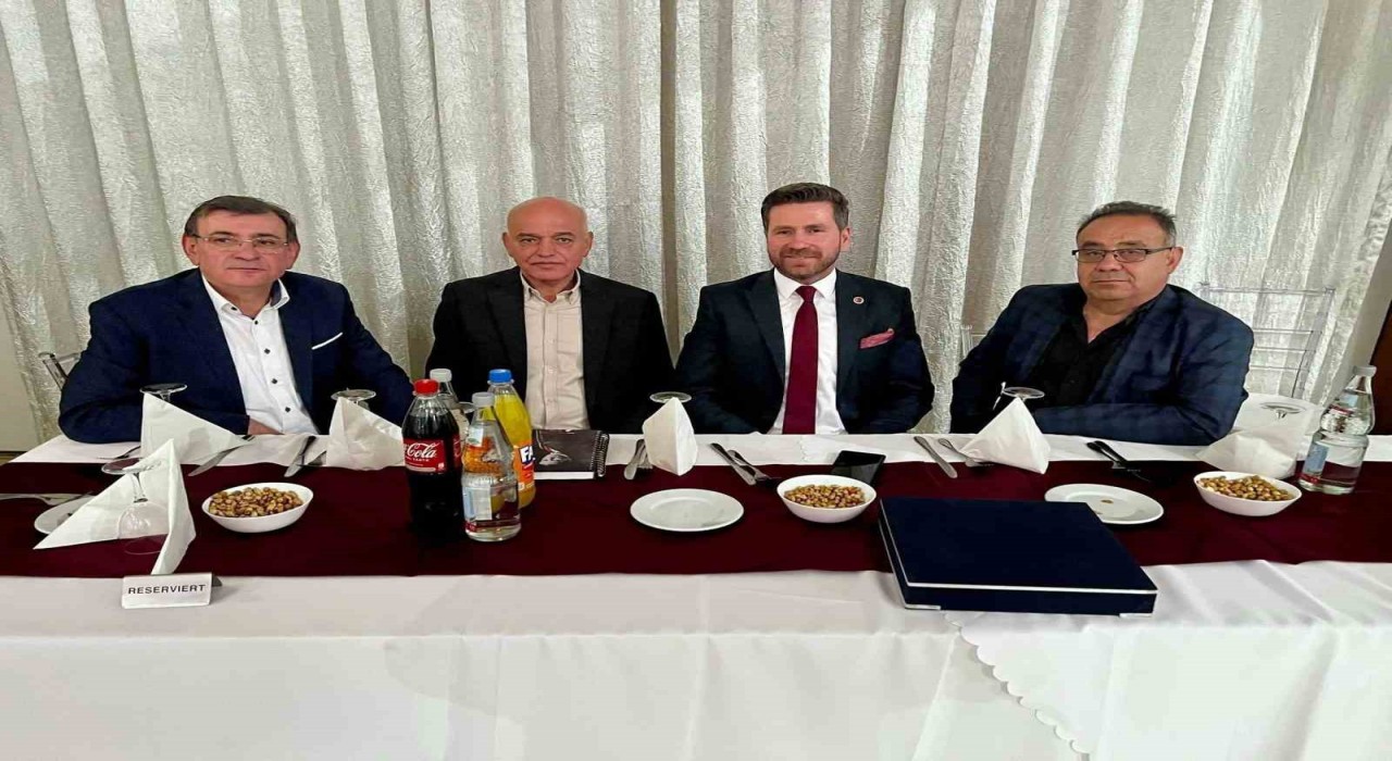 Başkan Tatık Avrupada gurbetçi hemşehrileriyle bir araya geldi