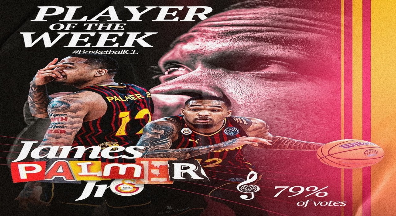 Basketbol Şampiyonlar Liginde haftanın oyuncusu James Palmer Jr.