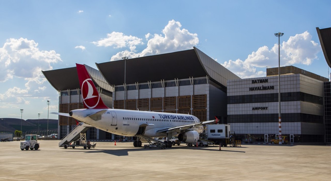 Batman Havalimanından 46 bin yolcu uçtu