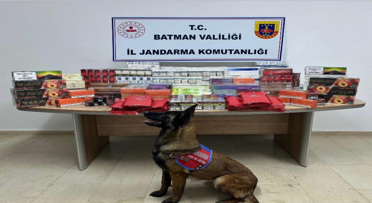 Batmanda kaçakçılık operasyonu