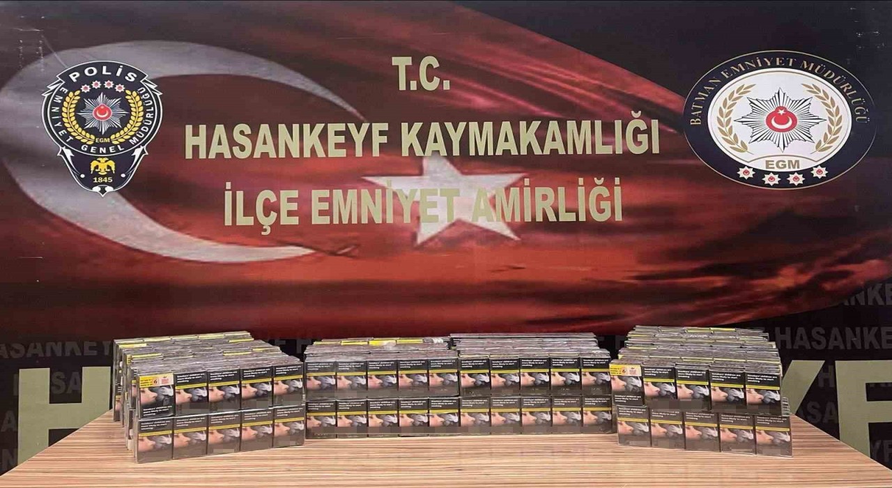 Batmanda kaçakçılık operasyonunda 10 şüpheliye adli işlem başlatıldı