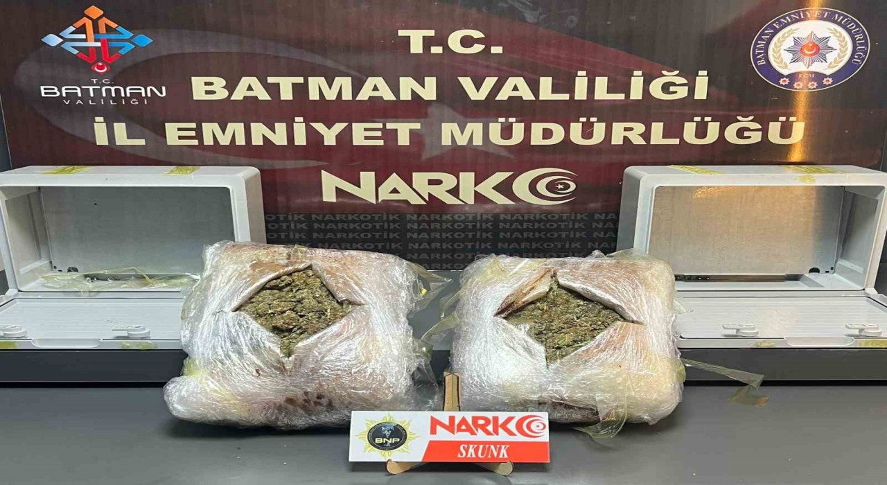 Batmanda uyuşturucu operasyonu: 4 kişi tutuklandı