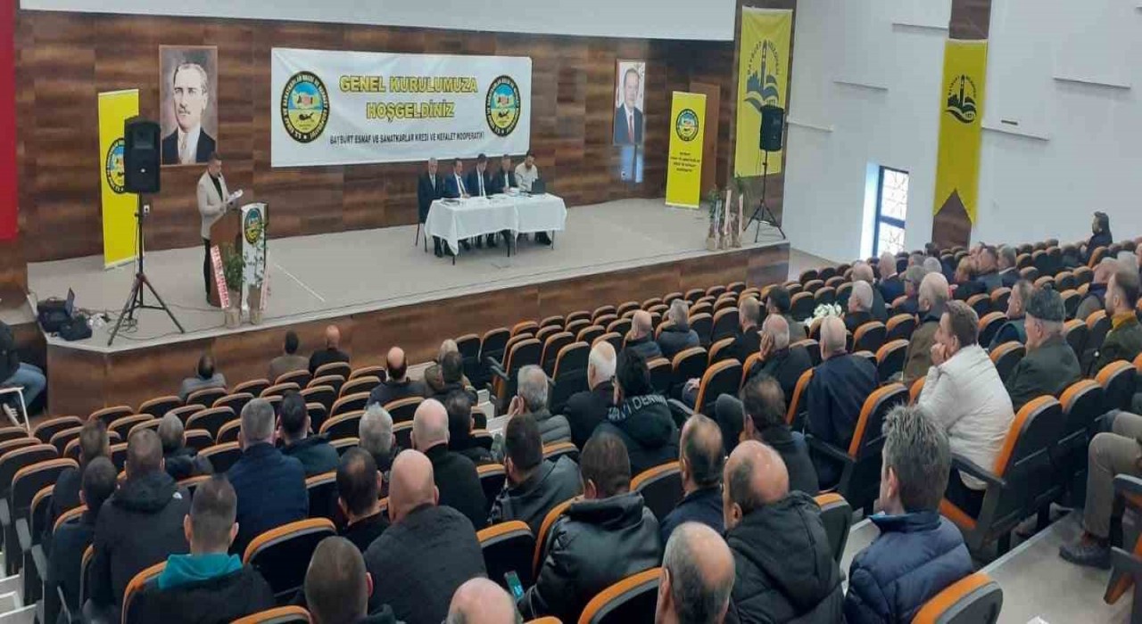 Bayburt Kredi ve Kefalet Kooperatifinin mali kongresi yapıldı