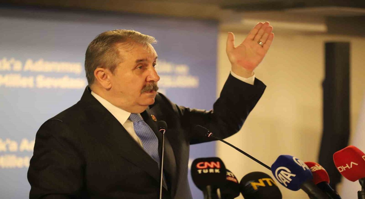 BBP Genel Başkanı Destici: Depreme, depremden önce hazırlanmamız gerektiğini ifade etmeye çalışıyorum