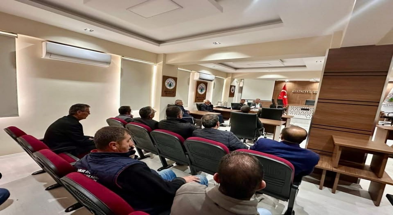 Beyağaçta 2025 yılı tarımsal işçilik ücretleri belirlendi