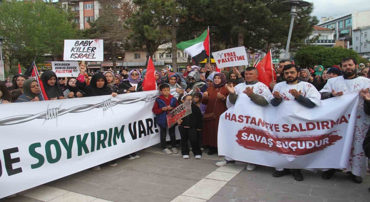 Beyşehir, Gazze için tek yürek