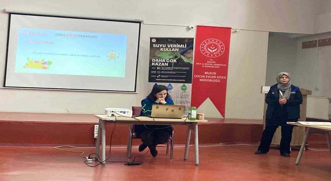 Bilecikte gıda ve su bilinci eğitimi düzenlendi