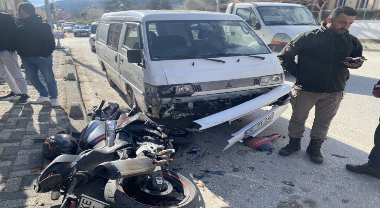 Bilecikte zincirleme trafik kazası; 1 yaralı