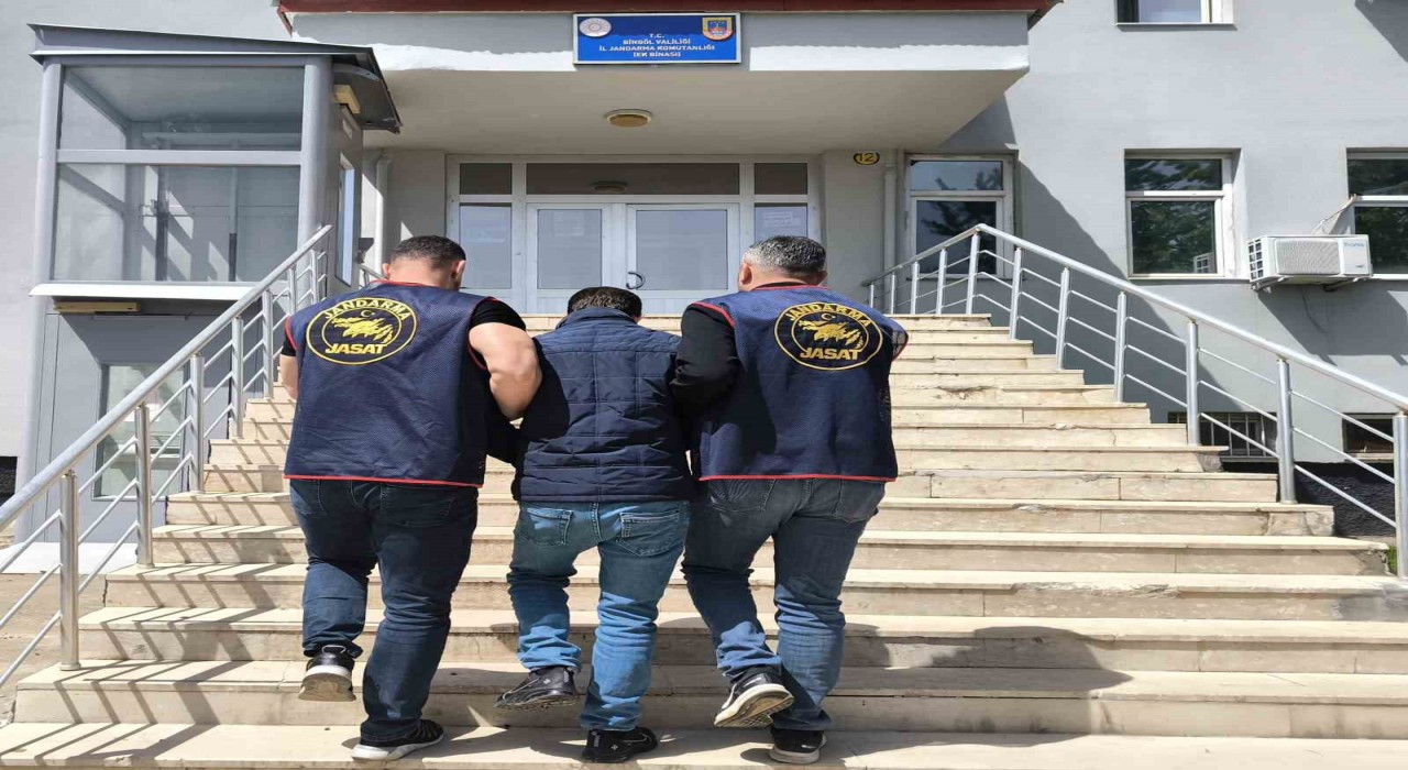 Bingölde kesinleşmiş hapis cezası bulunan zanlı yakalandı