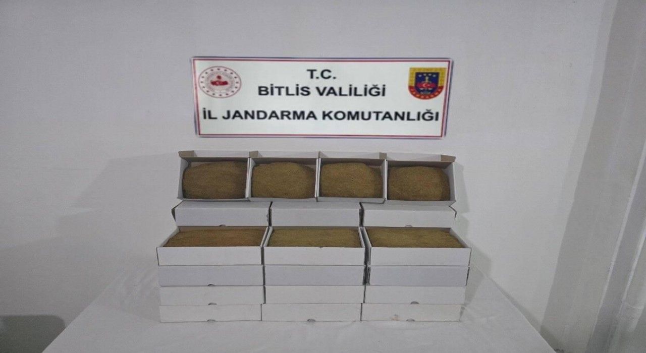 Bitliste 35 kilogram kıyılmış tütün ele geçirildi