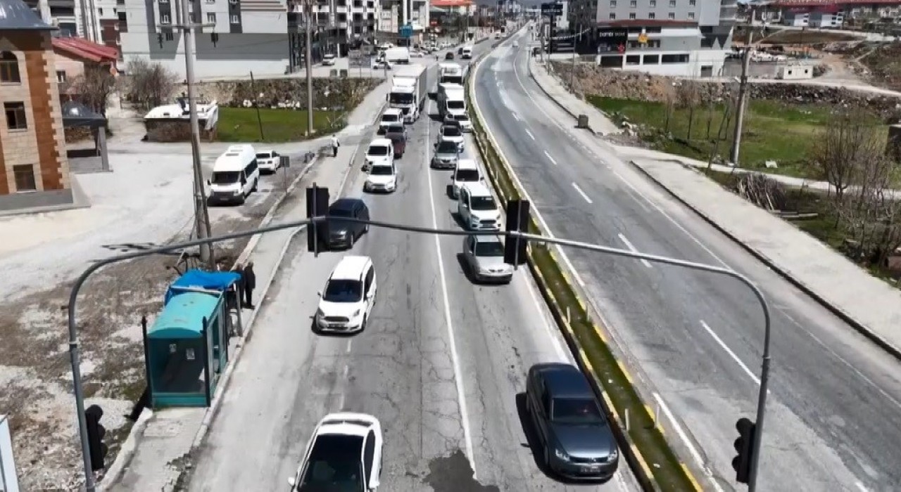 Bitliste Yaşama yol ver fermuar sistemi tatbikatı yapıldı