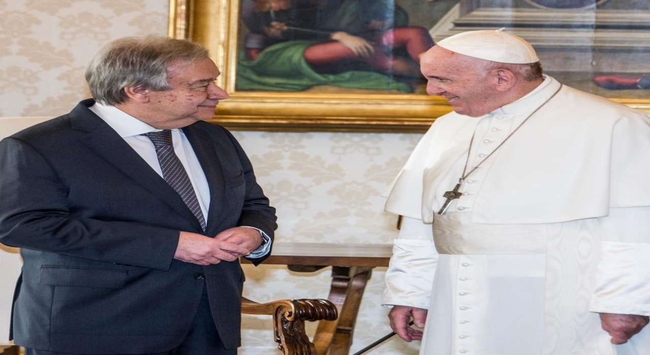 BM Genel Sekreteri Guterresten Papa için taziye mesajı