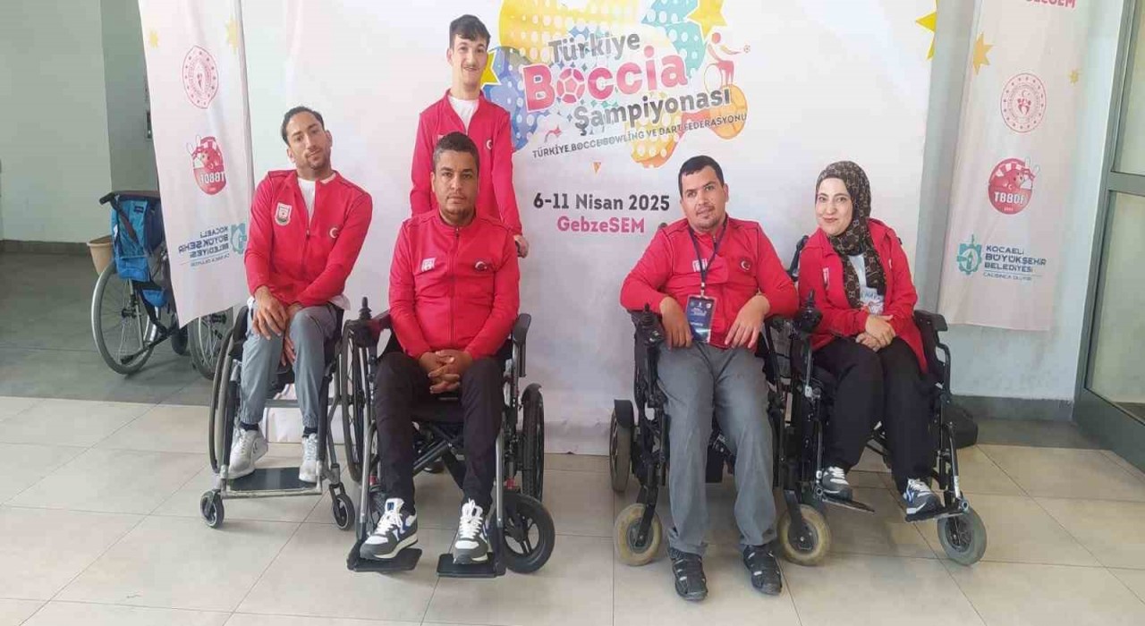 Boccia Türkiye Şampiyonasında Şanlıurfa rüzgarı esti