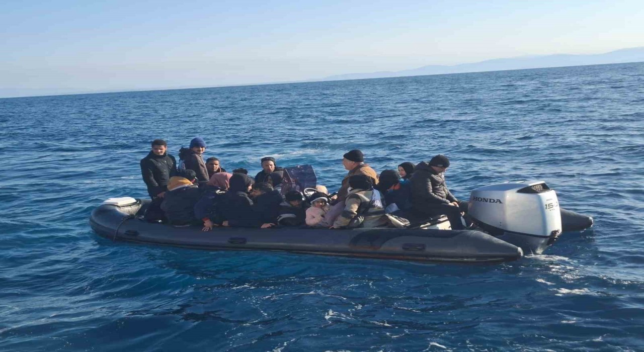 Bodrumda 26 düzensiz göçmen yakalandı