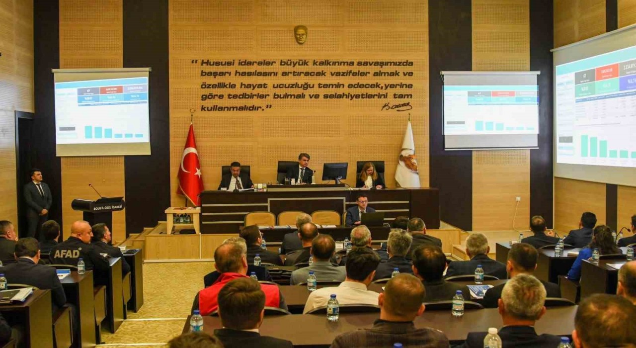 Boluda afetlere hazırlık