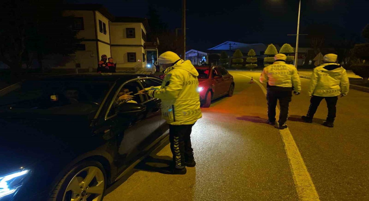 Boluda trafik denetimlerinde ceza yağdı