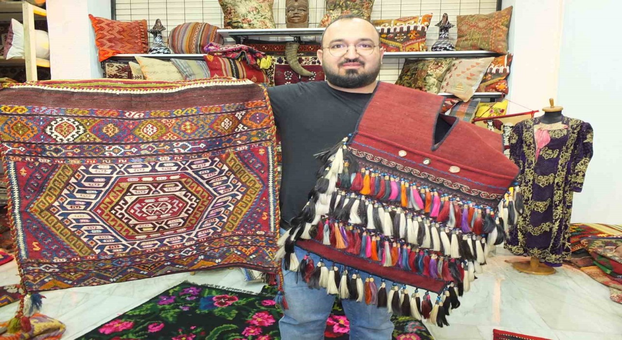 Burhaniye de Yörük Heybeleri turistik eşya oldu