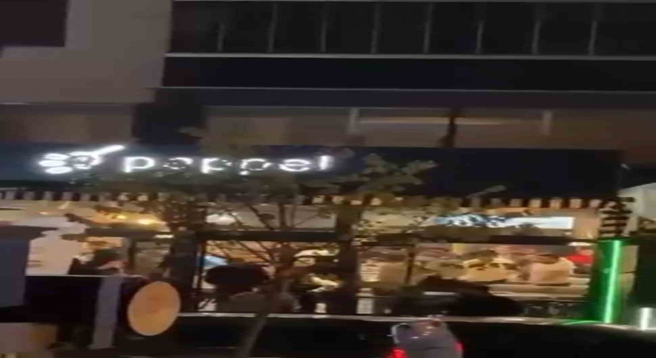 Bursada derbi kavgası kamerada