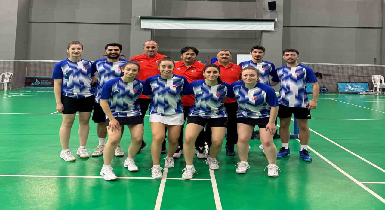 Büyükler Badminton A Milli Takım Kampına Erzincandan 8 sporcu çağrıldı