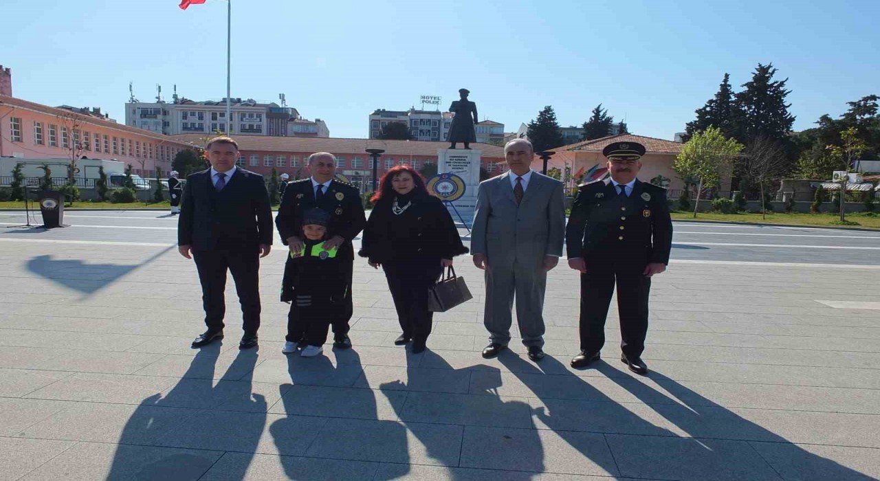 Çanakkalede Türk Polis Teşkilatının 180inci yıl dönümü kutlandı