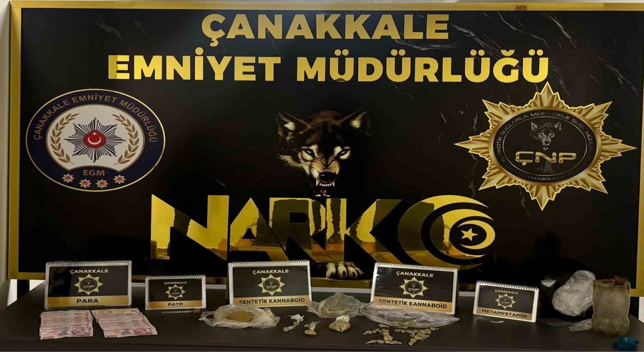 Çanakkalede uyuşturucu operasyonu: 2 tutuklama