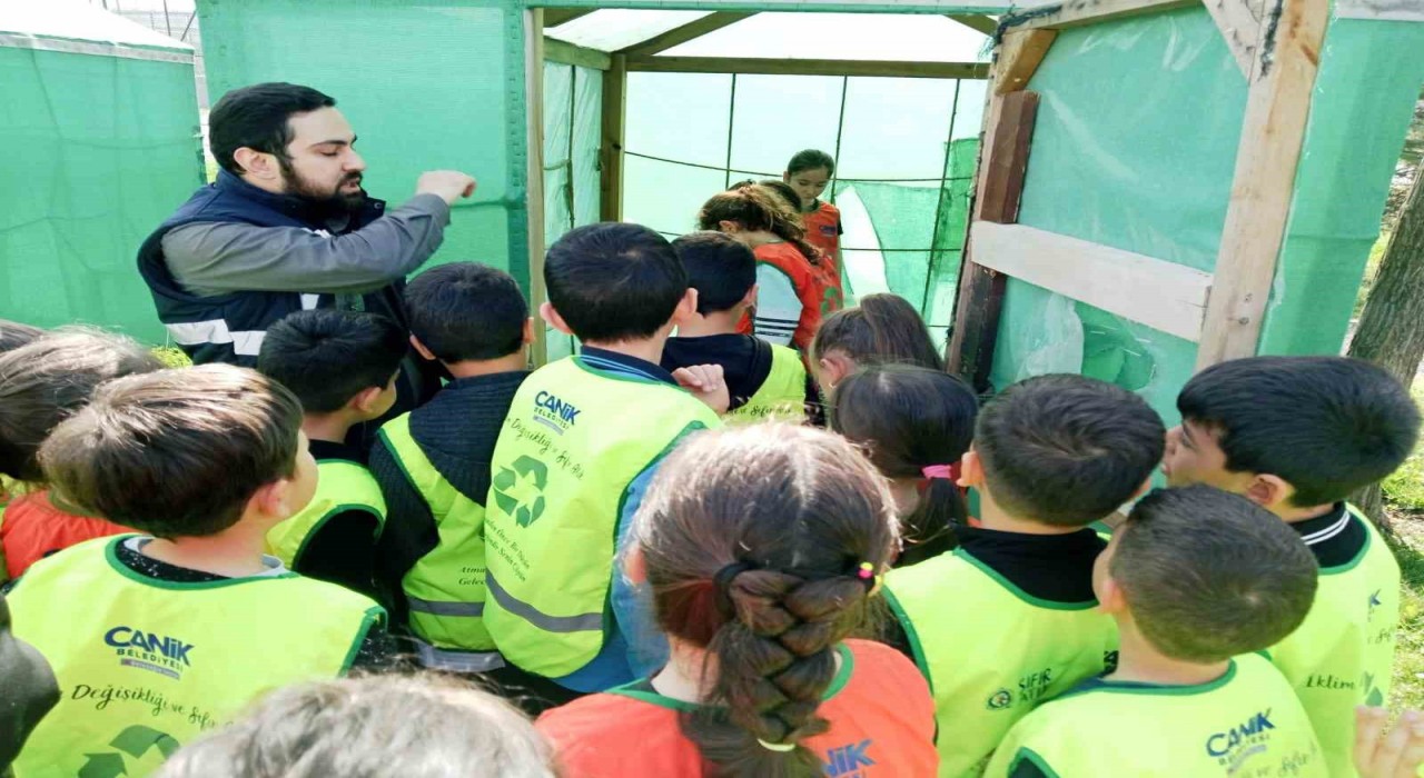 Canikte doğaya saygılı nesiller yetişiyor