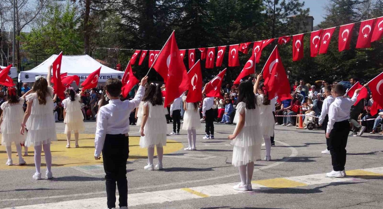 Çankırıda 23 Nisan coşkusu