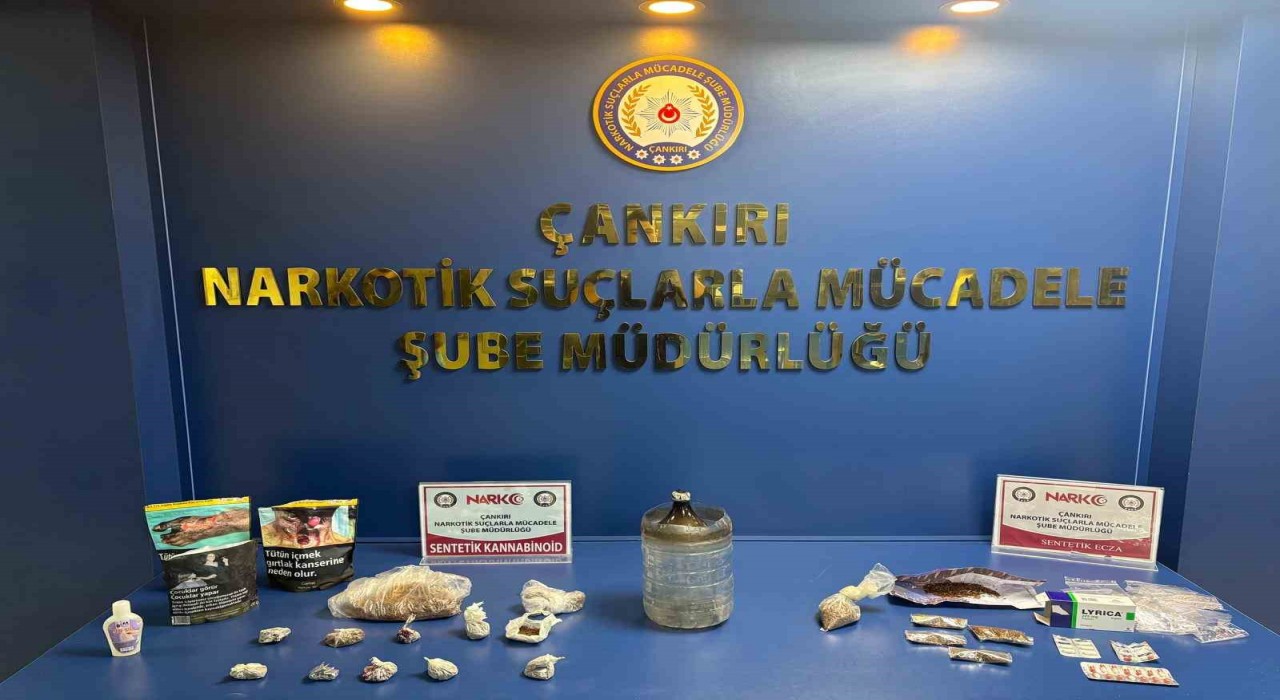 Çankırıda uyuşturucu operasyonu: 6 gözaltı
