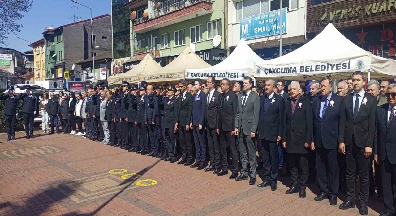 Çaycumada Polis Haftası törenlerle kutlandı
