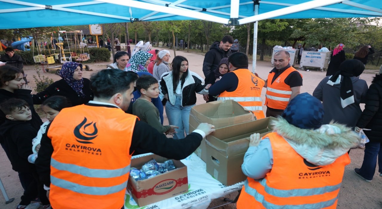 Çayırovada 71 toplanma noktası ve 13 barınma alanı hazır