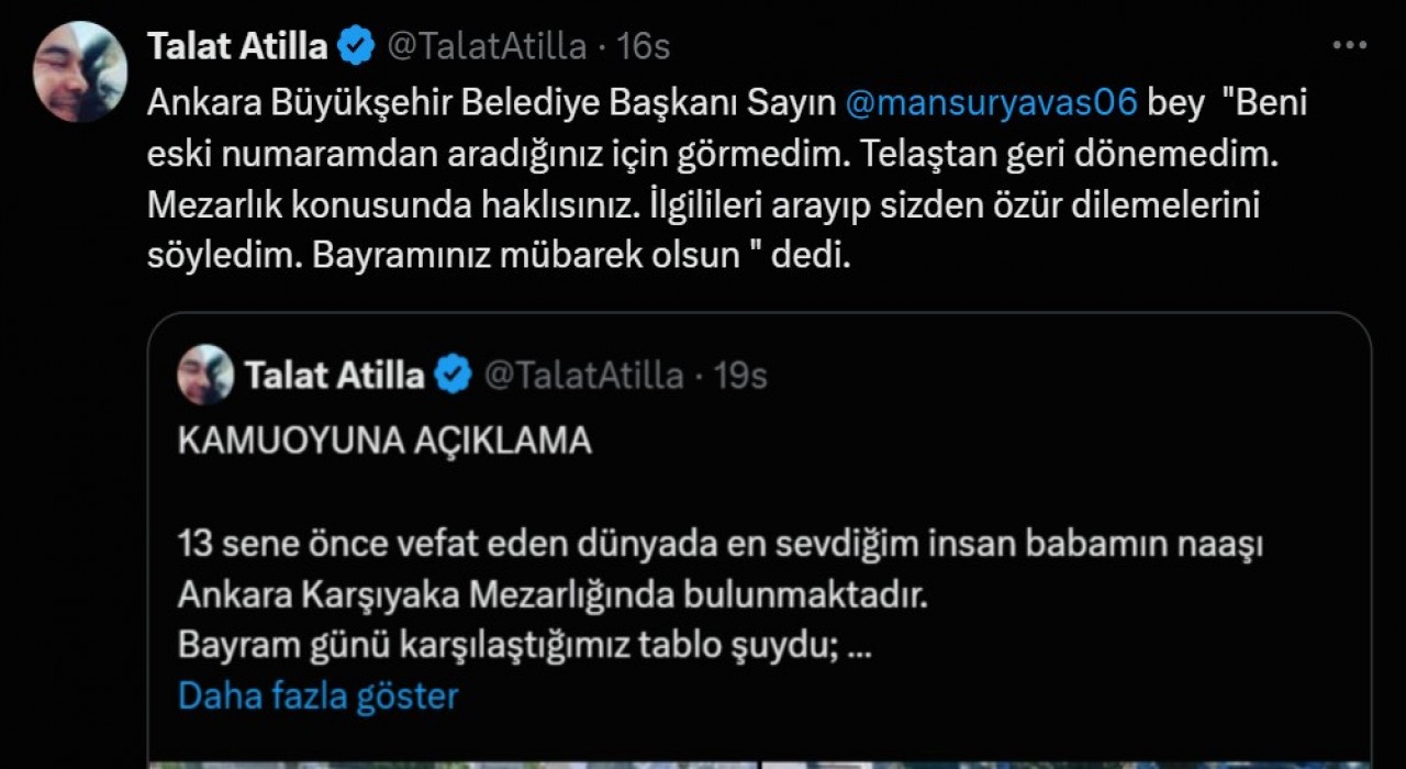 CHPli Erdal Beşikçioğlundan mezar taşı skandalı