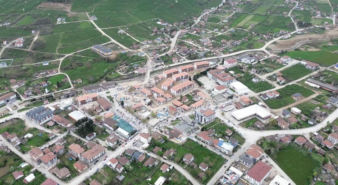 Çilimlide kentsel dönüşüm tamamlanmak üzere