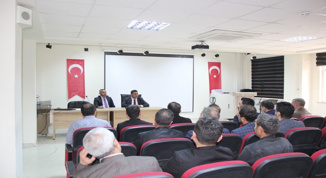Cizrede LGS sınavı öncesi bilgilendirme toplantısı yapıldı