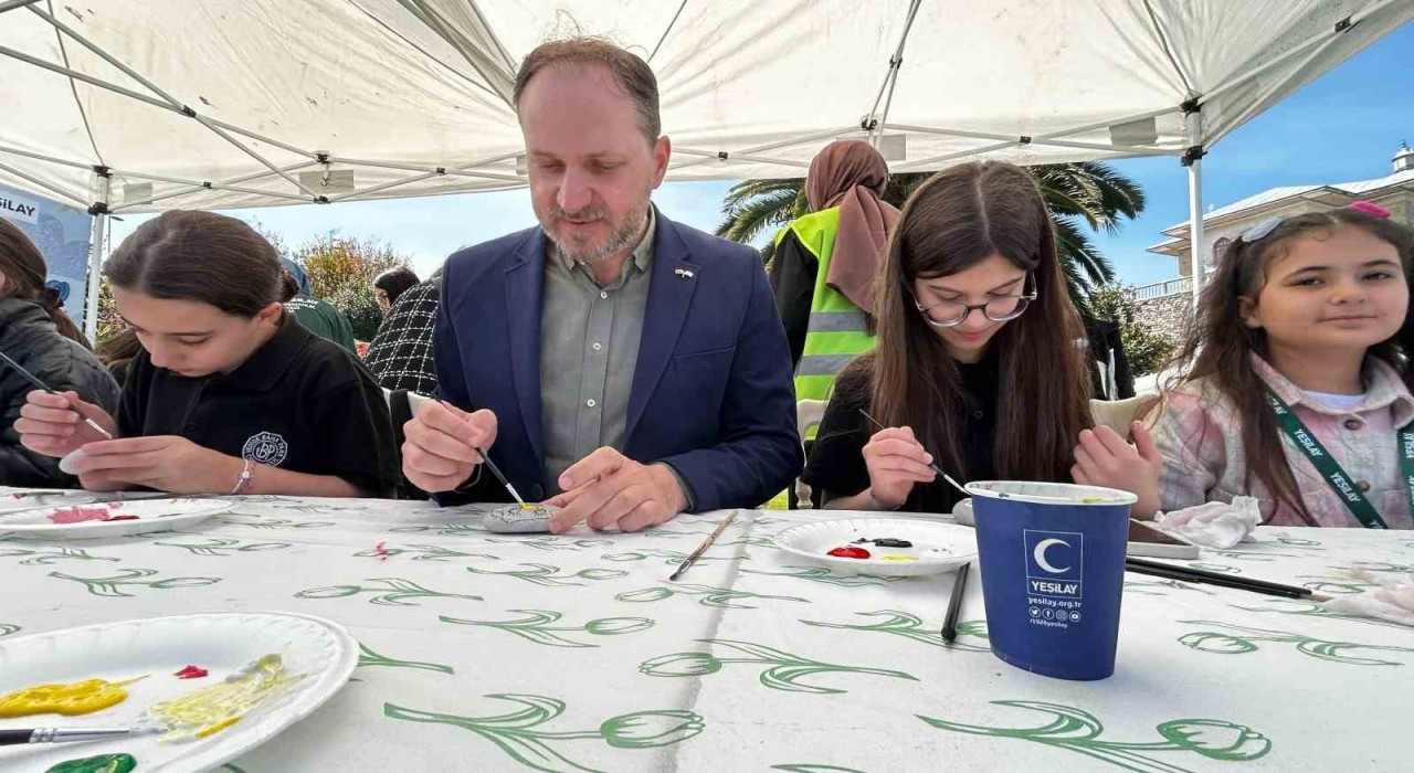 Çocuklar 23 Nisana özel etkinlikte hem öğrendi hem eğlendi