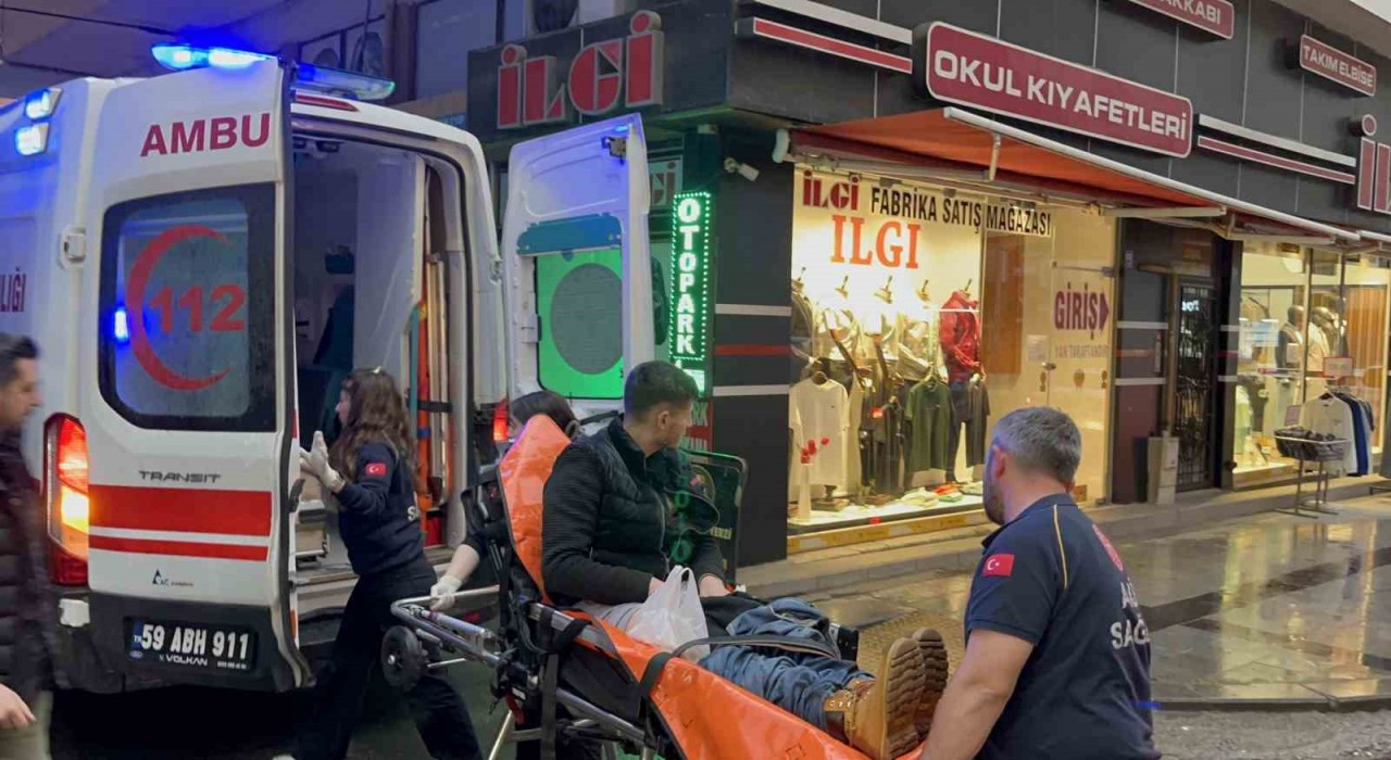 Çorluda kavga: 1 yaralı