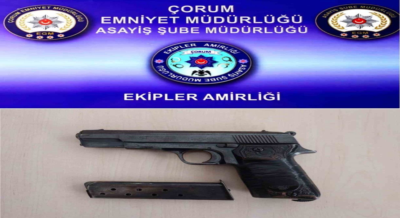 Çorumda aranan 4 şahıs yakalandı