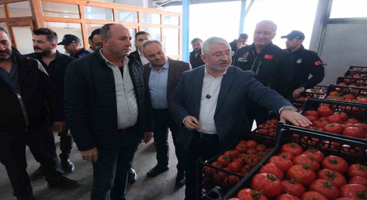 Çorumda pazar ve hal denetimlerı hız kesmeden devam ediyor