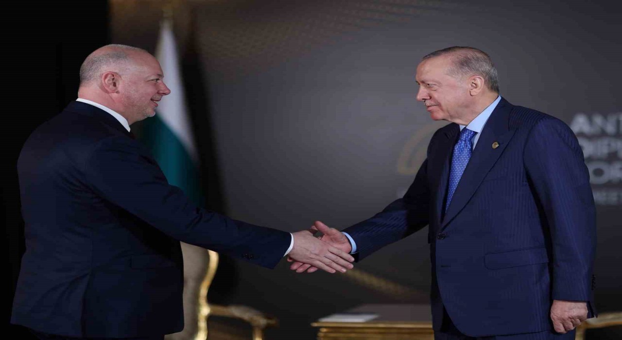 Cumhurbaşkanı Erdoğan, Bulgaristan Başbakanı Zhelyazkovu kabul etti
