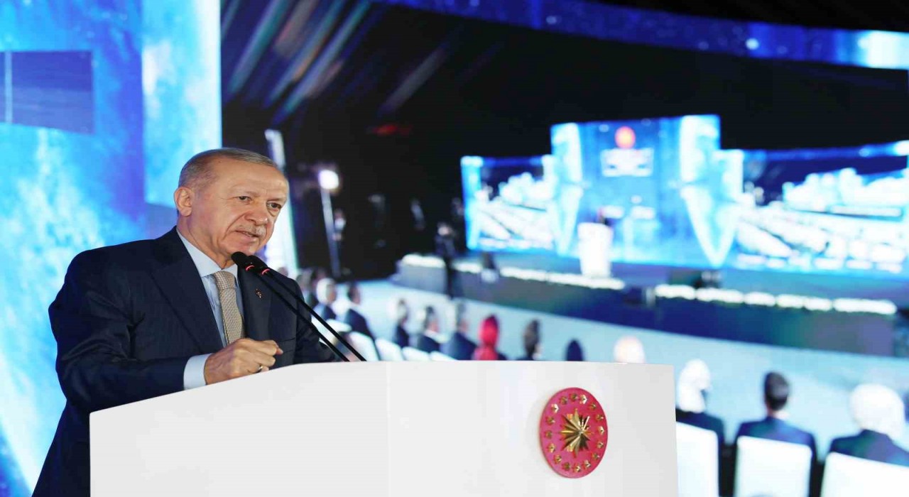 Cumhurbaşkanı Erdoğan, TÜRKSAT 6A Hizmete Alma Töreninde konuştu: Küresel sistemde hak ettiğimiz yere gelmeye çok yakınız