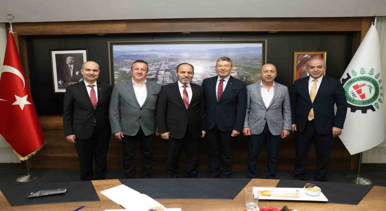 Denizli OSB Başkanı Baltalı, PAÜ Rektörü Güngörü ağırladı