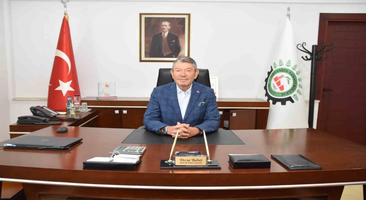 Denizli OSB Yönetim Kurulu Baltalı, Üretim ve tüketimin aksatılması gelecek hedeflerimizi sekteye uğratır