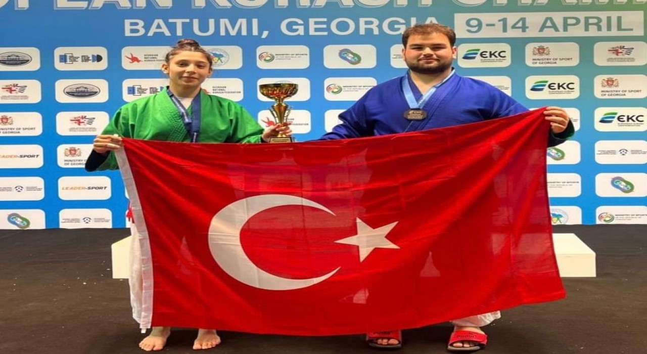 Denizlili kuraşçılar Avrupayı fethetti