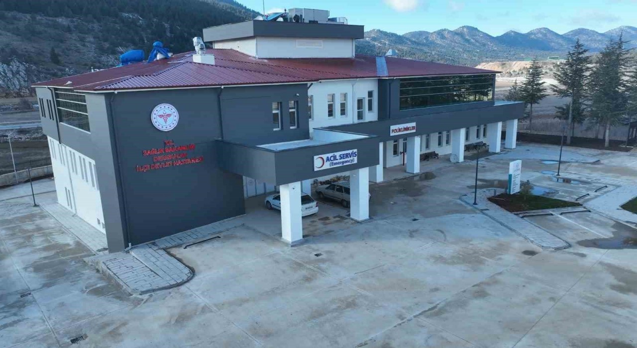 Derebucakın yeni devlet hastanesi hizmete başladı
