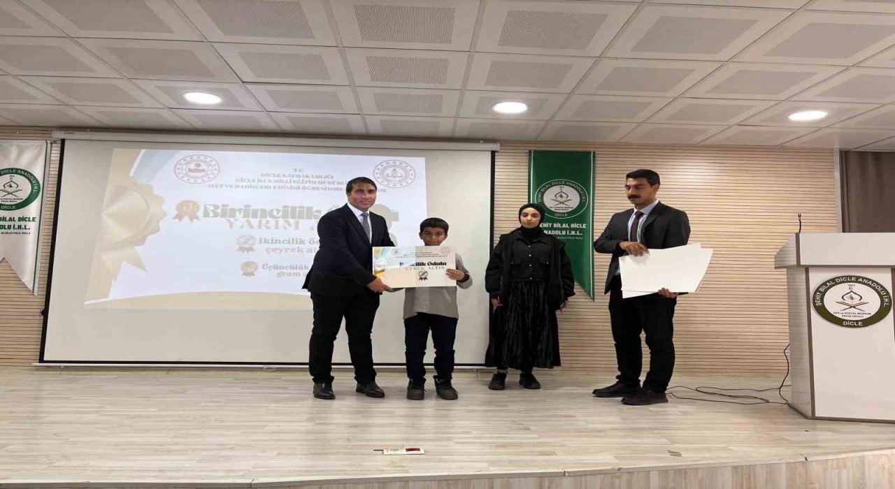Dicle Şehit Bilal Dicle Anadolu İmam Hatip Lisesinde aynı günde 3 anlamlı etkinlik