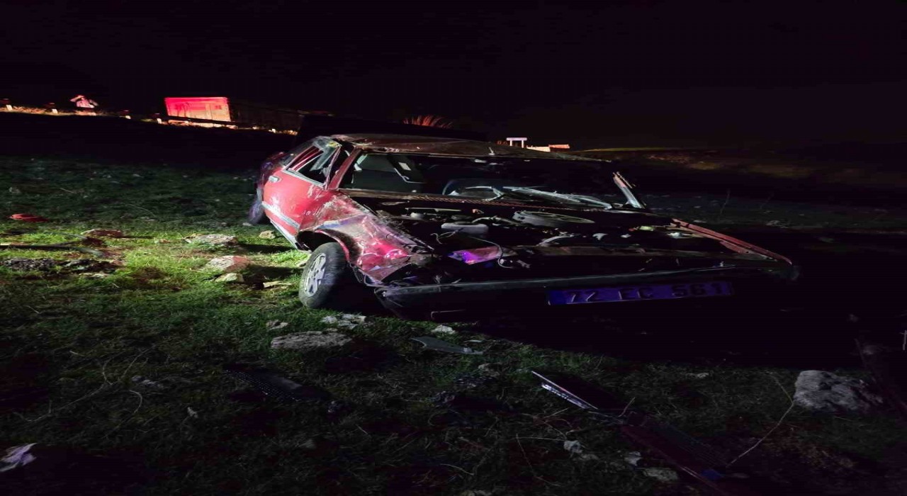 Diyarbakırda otomobil takla attı: 1 yaralı
