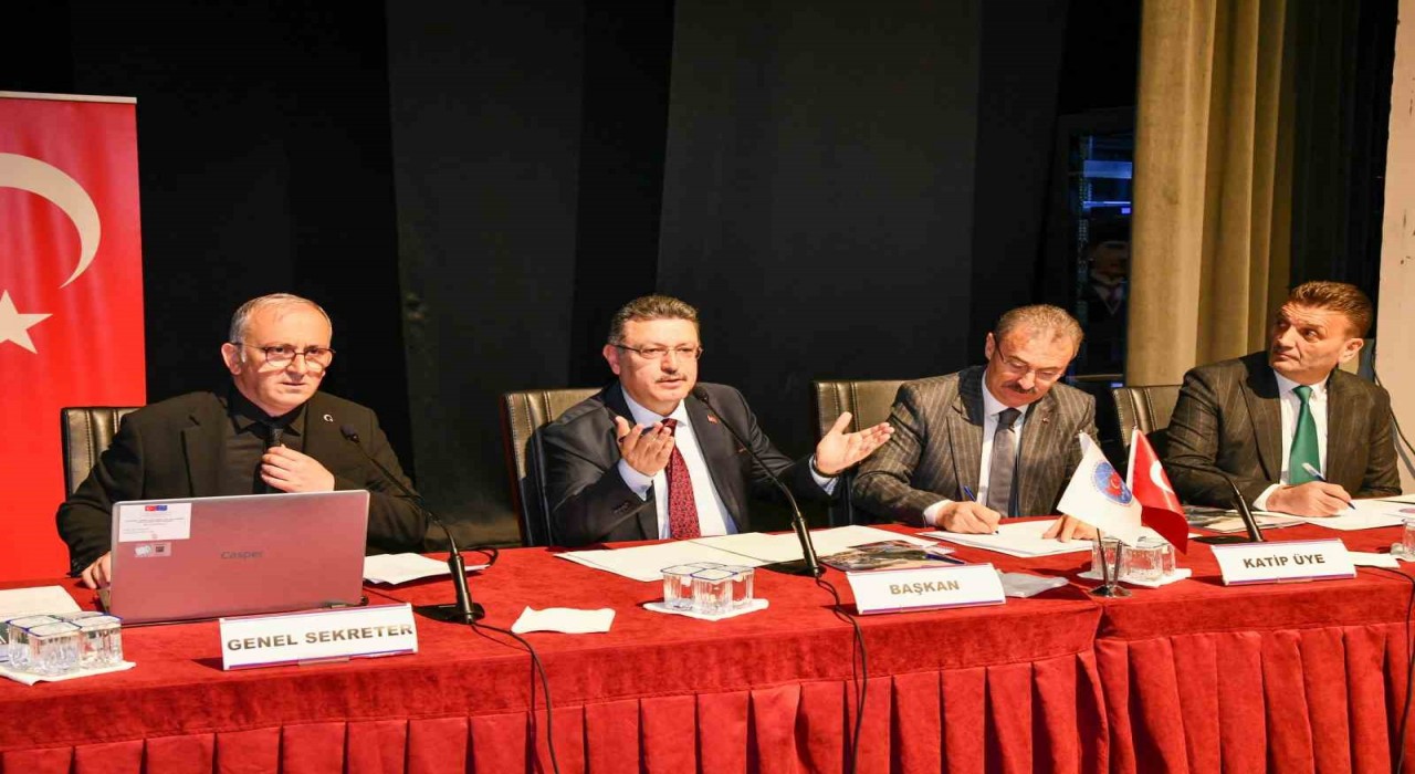 Doğu Karadeniz Belediyeler Birliği Trabzonda toplandı