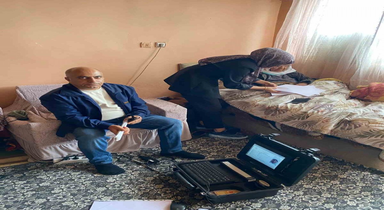 Doğubayazıtta 75 vatandaş yerinde kimlik hizmetiyle buluştu