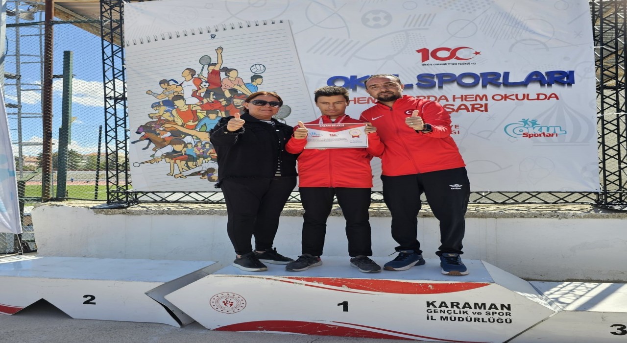 DOSD Meram Spor Kulübünün özel sporcusu Uysal Türkiye şampiyonu oldu